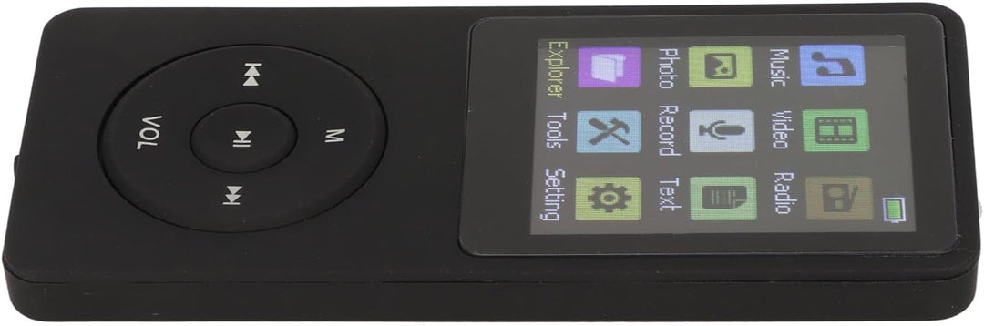 MP3-MP4-Player für, Unterstützt TF-Karte, Schlanker 1,8-Zoll-LCD-MP3-MP4-Player, Media-Musik-Player