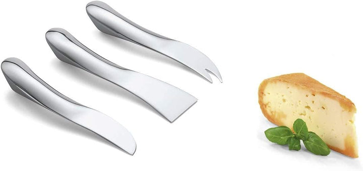 Philippi - WAVE Käsemesser 3er Set - verschiedene Messer für alle Käsesorten - tolles Geschenk in sc