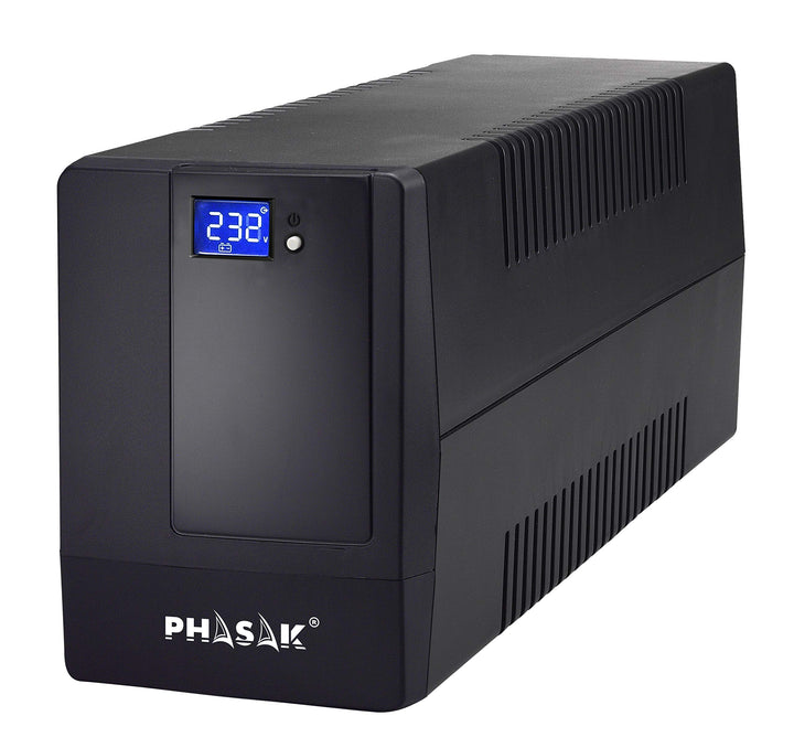 PHASAK PH 9420-système für unterbrechungsfreie Stromversorgung (2000 VA LCD USB + RJ45) 2000 VA / 12