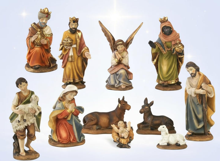 Paben Weihnachtskrippe aus Kunstharz, 11