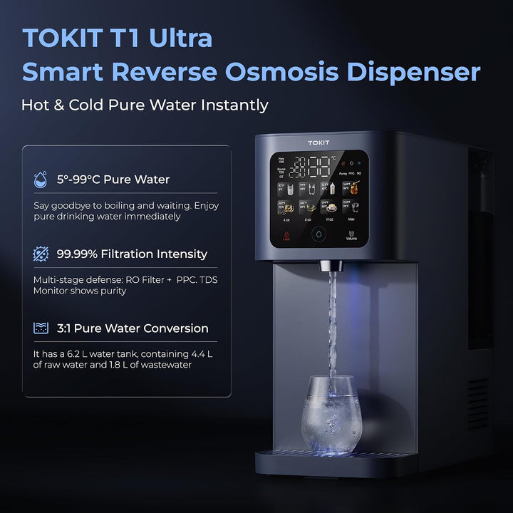 TOKIT Auftisch Umkehrosmoseanlage T1 Ultra