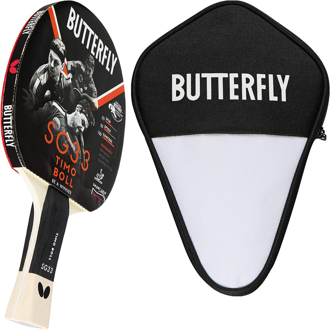 Butterfly® Timo Boll SG33 Tischtennisschläger | Tischtennis Racket Hobby & Freizeit | ambitionierter