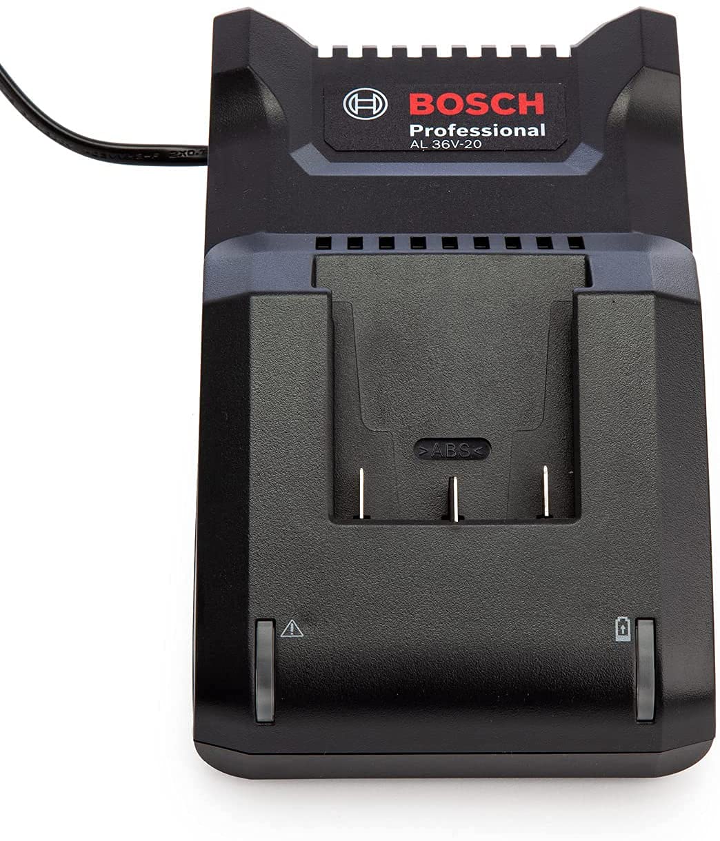 BOSCH Original AL3620CV Ladegerät (Version zum Laden: Bosch 36V-Li Batterien für Rotak Akku-Rasenmäh