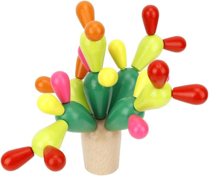 Zerodis Spielzeug Balancing Cactus Toy Assembled Building Blocks Balancing Tree frühe Lernspielzeug