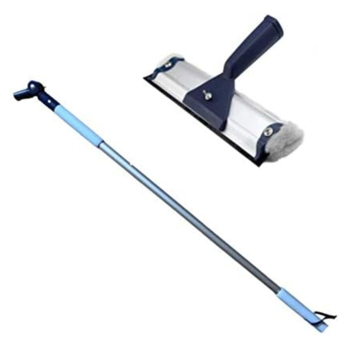 Ha-Ra Fensterreiniger-Set 2-teilig I Ha-Ra Teleskopstiel verlängerbar 0,99-1,55m & Ha-Ra Fensterwisc