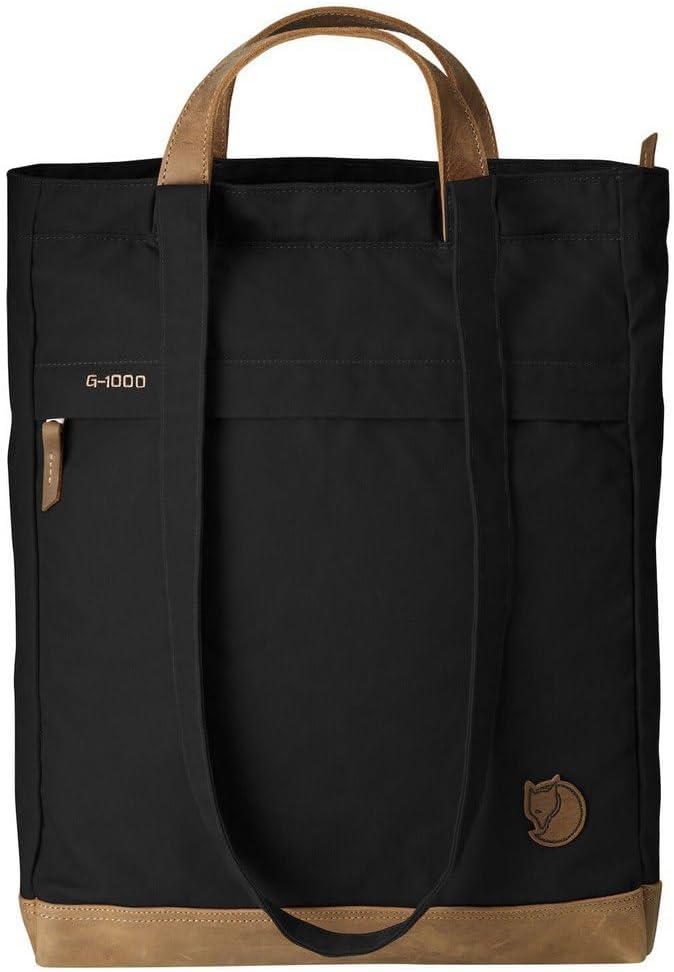Fjällräven Tasche Totepack No.2, 24229-550, schwarz (Black), 14 x 33 x 42 cm, 16 liters, One Size Si