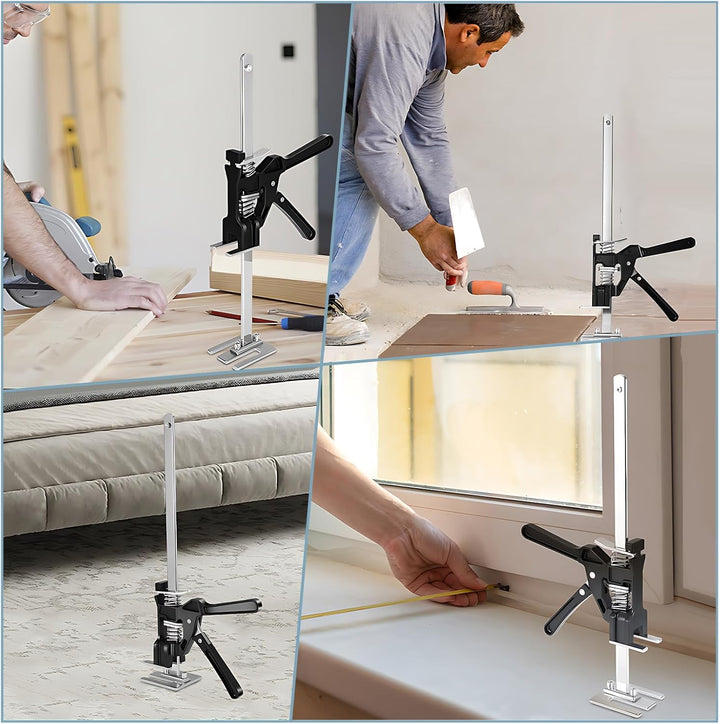 2 STK Arbeitssparender Arm Handheld Jack Tool mit 2 Einstellgeschwindigkeiten, 21cm Höhenversteller,