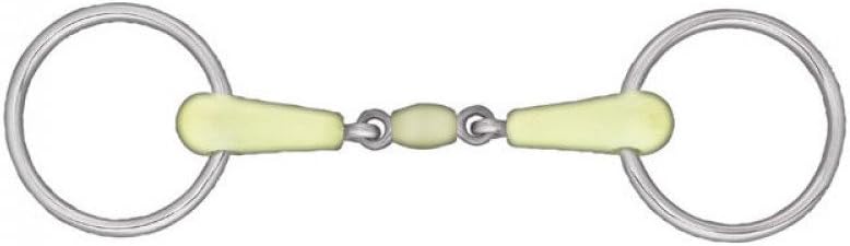 Horze Apple Flavor Peanut Link Loose Ring Snaffle Bit