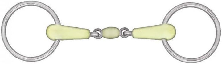Horze Apple Flavor Peanut Link Loose Ring Snaffle Bit