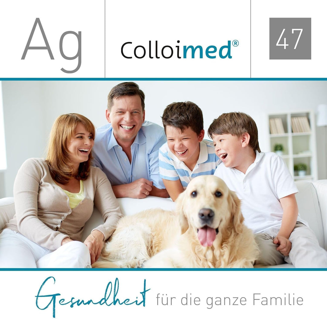 Colloimed Silber-Elektroden XL 1 Paar 2mm x 140mm für Colloidmaster CM1000 (Ag 2x140mm) Silber 2x140