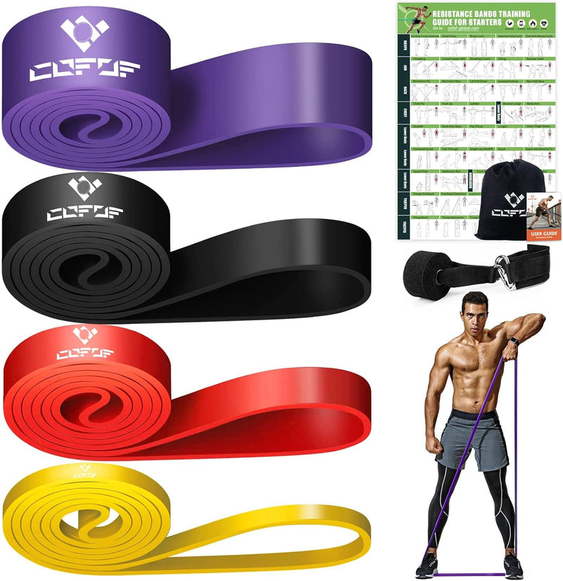 Resistance Bands, Widerstandsbänder, Fitnessbänder für Yoga, Pilates, Training, Physiotherapie, Kraf