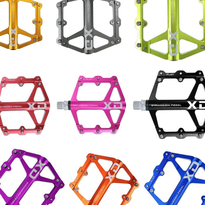 FrontStep General Aluminium Anti-Rutschpedale Leicht Fahrrad Pedale Mit Cr-Mo Stahlspindel Für MTB/M