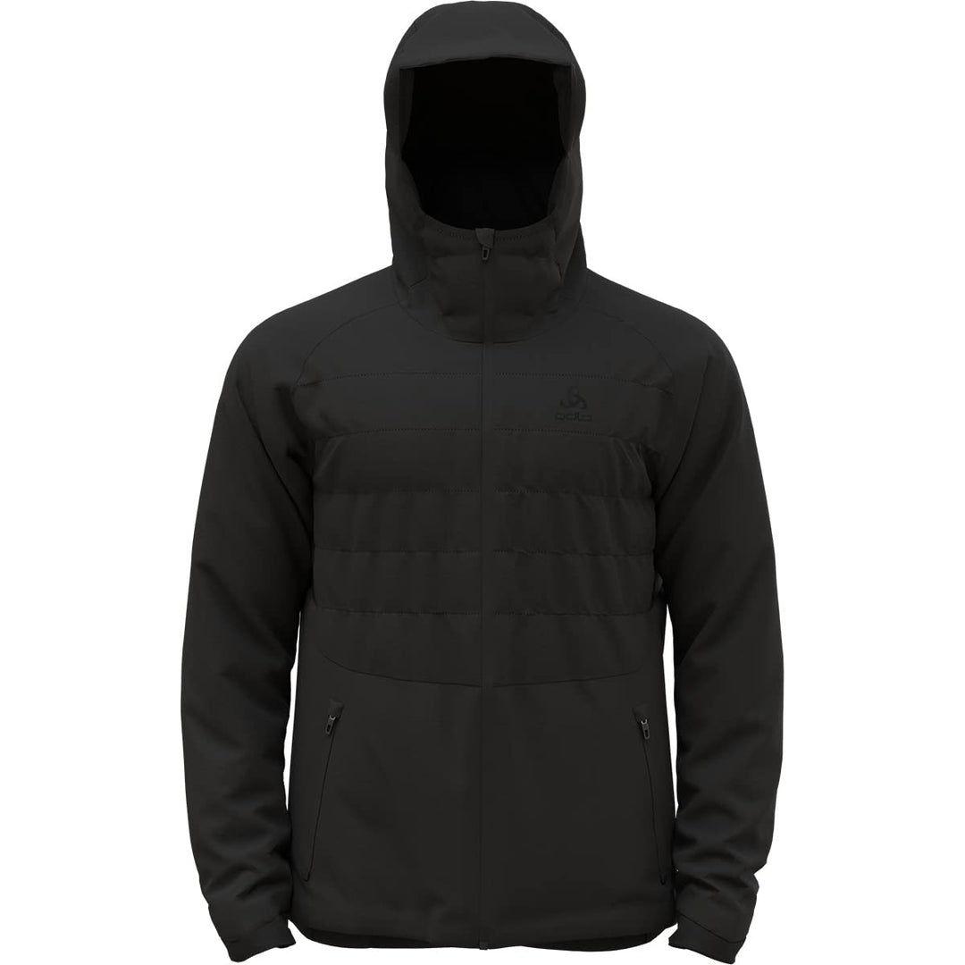 Odlo Herren Ascent S-thermic Hooded_528832 Jacke (1er Pack) L Schwarz, L Schwarz