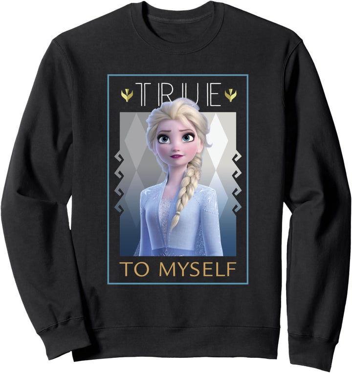 Disney Frozen 2 Elsa True To Myself Poster Sweatshirt