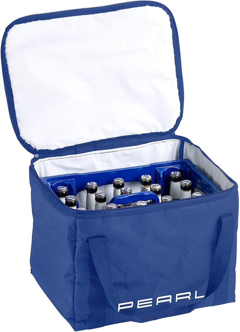 PEARL Kühltasche Bier: Isolierte Kühltasche, verstärkter Trageriemen für Bierkästen, 30 Liter (Therm