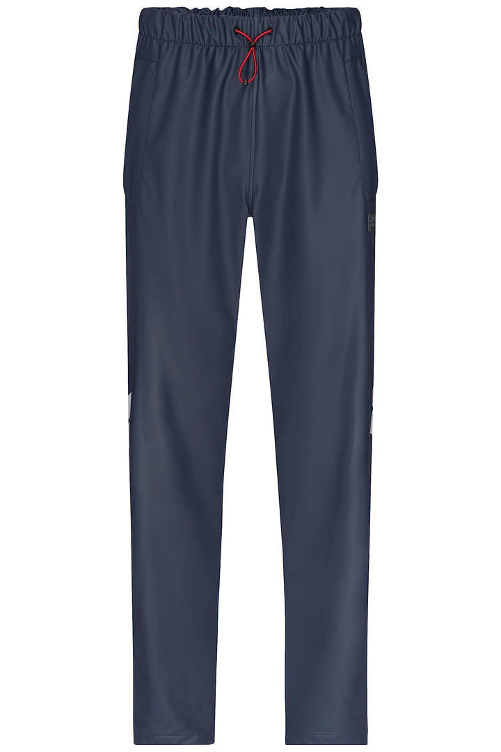 James & Nicholson Workwear Regenhose - Praktische Regenhose zum Überziehen 64 Navy, 64 Navy