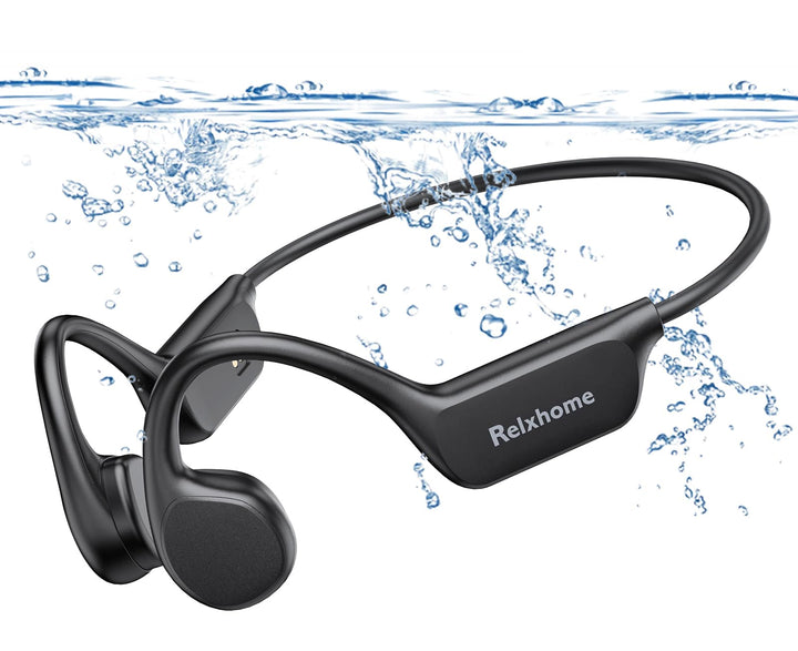 Knochenschall Kopfhörer, Kopfhörer Schwimmen, 32GB MP3 Speicher, Open Ear Kopfhörer Bluetooth 5.4, I