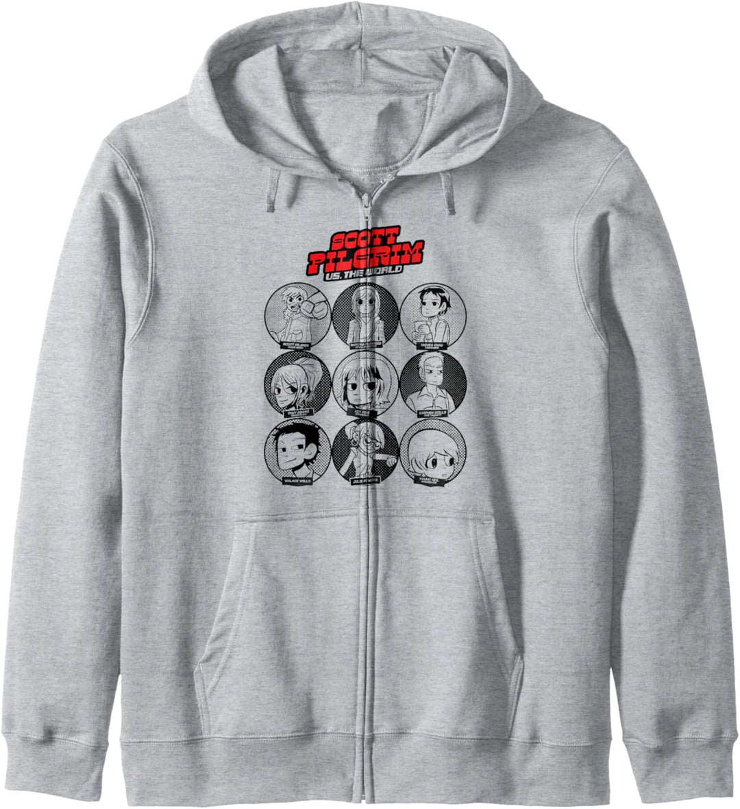 Scott Pilgrim Vs. The World Comic Character Box Up Kapuzenjacke