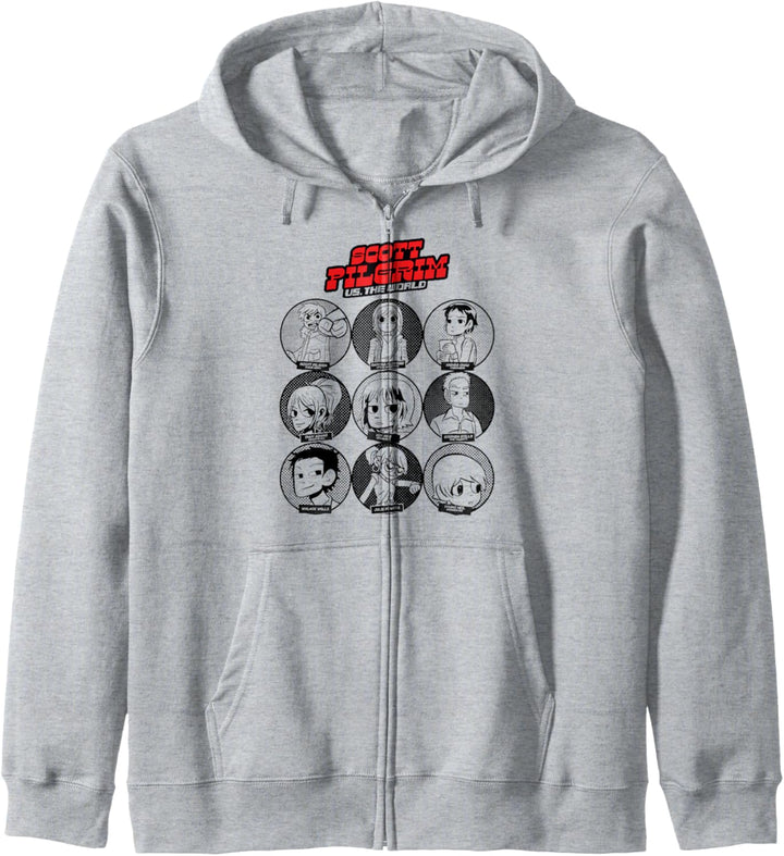 Scott Pilgrim Vs. The World Comic Character Box Up Kapuzenjacke