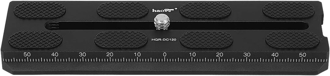 Haoge HQR-DC120 120 mm Kamera-Montage-Schnellwechselplatte für DJI Ronin-SC Ronin SC Gimbal Stabilis