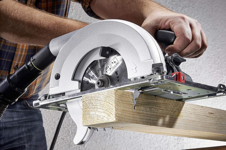 wolfcraft Handkreissägeblatt HM, Serie, Silber, 150 X 20, 150 X 20