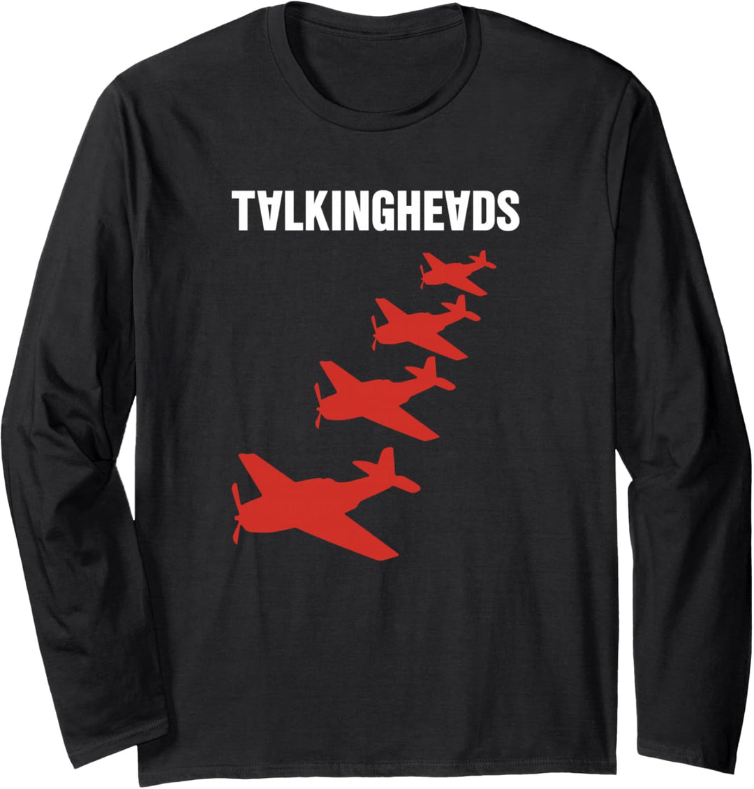 Talking Heads Vier Flugzeuge Langarmshirt