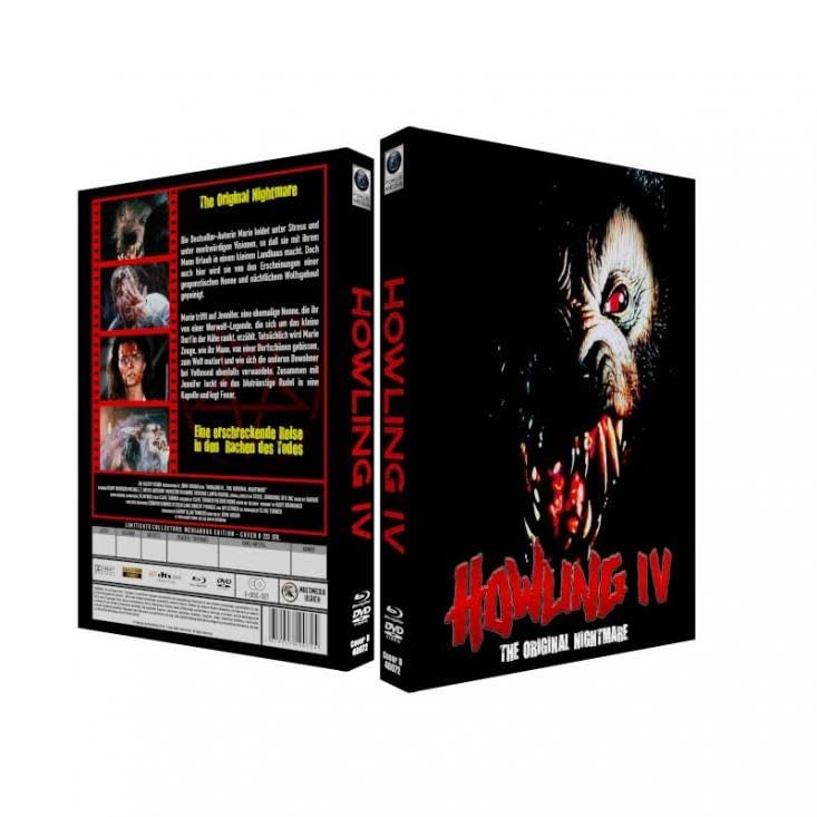 Howling 4 - The Original Nightmare - ( Das Tier IV ) 2-Disc Mediabook ( Cover B ) - limitiert auf 22