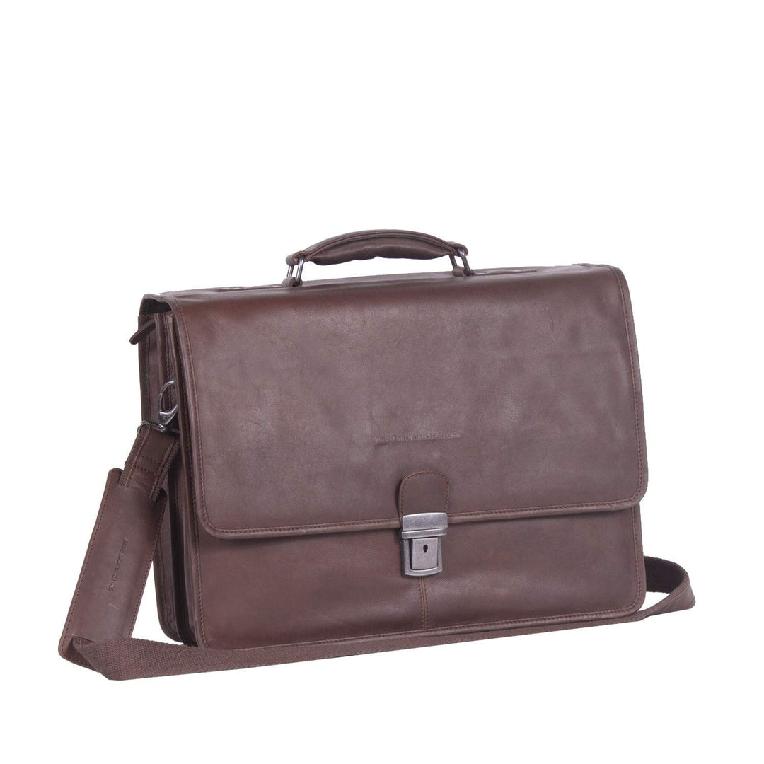 The Chesterfield Brand Wax Pull Up Shay Aktentasche Leder 41 cm