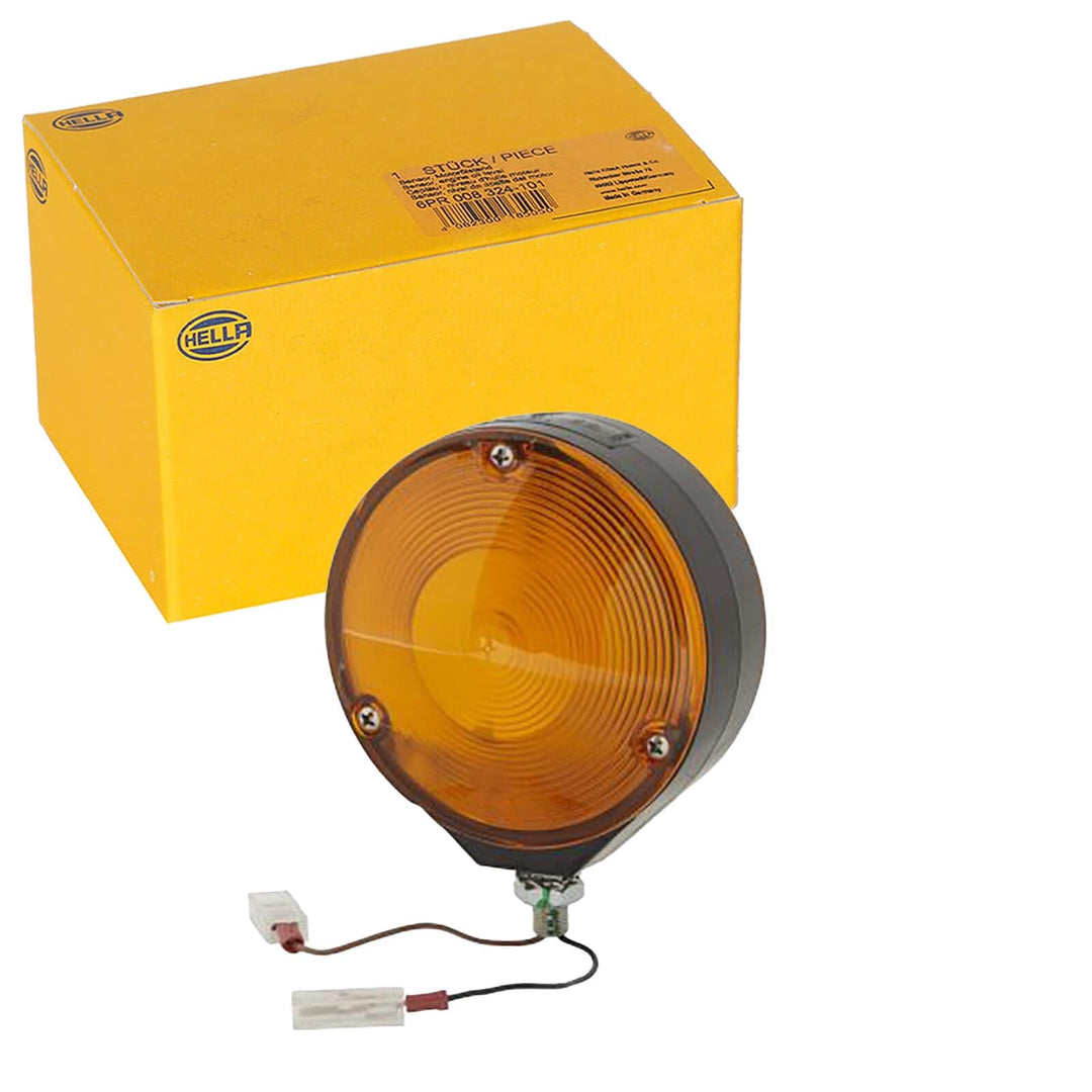 HELLA 2BA 003 022-001 Blinkleuchte - Halogen - gelb - ECE - hinten/links/rechts/seitlicher Anbau/vor