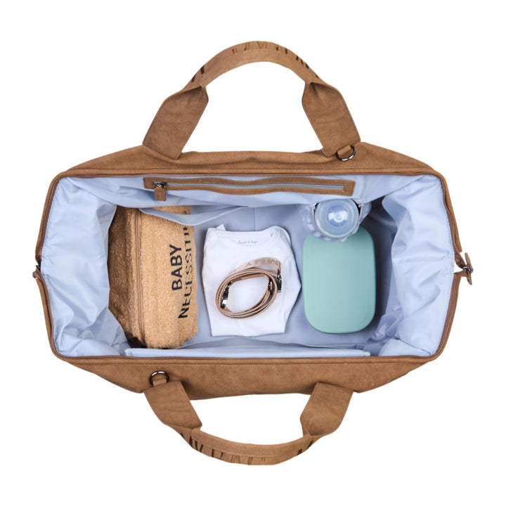 CHILDHOME, Mommy Bag, Wickeltasche, Mutterschaft, Reisetasche, grosses Fassungsvermögen 58L, Wickelu