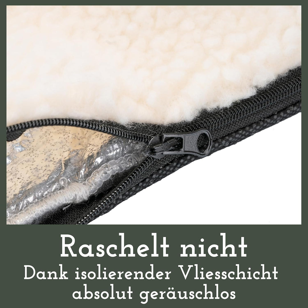 Fellou Heizdecke Katze 60 x 40 cm - Selbstheizende Decke Katze - Waschbar & Knisterfrei - Wärmedecke