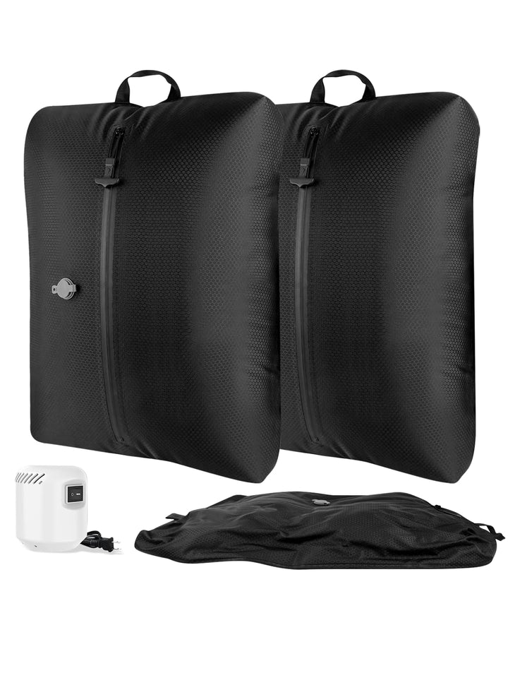 AIDONS Vakuumbeutel für Kleidung - IP67 Wiederverwendbare Vakuumtaschen für Koffer, 5kPa Pumpe für K