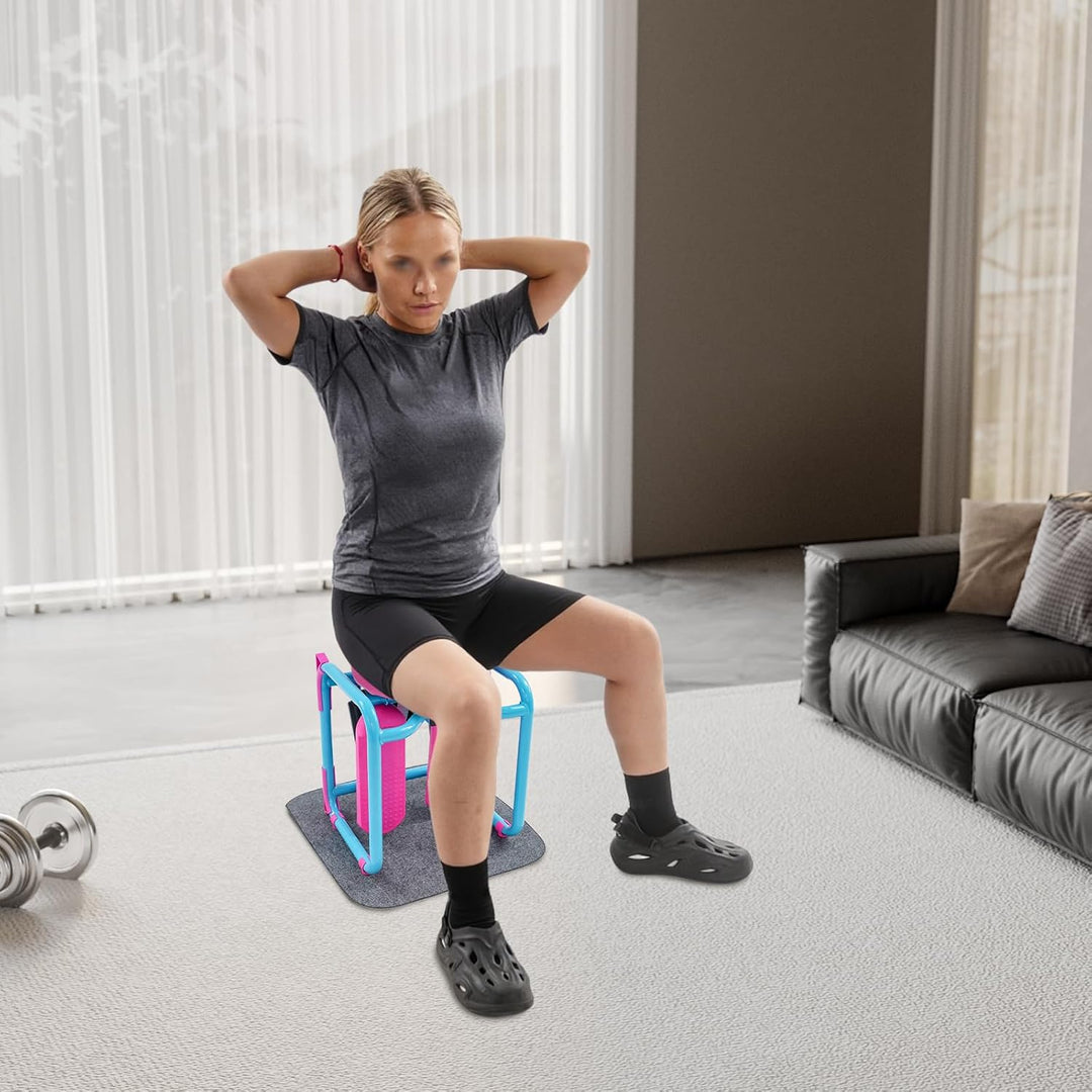 Stepper mit Drehscheibe, Trainingsgerät für Zuhause &amp; Fitness | 100kg Belastbarkeit, LED-Display, hy