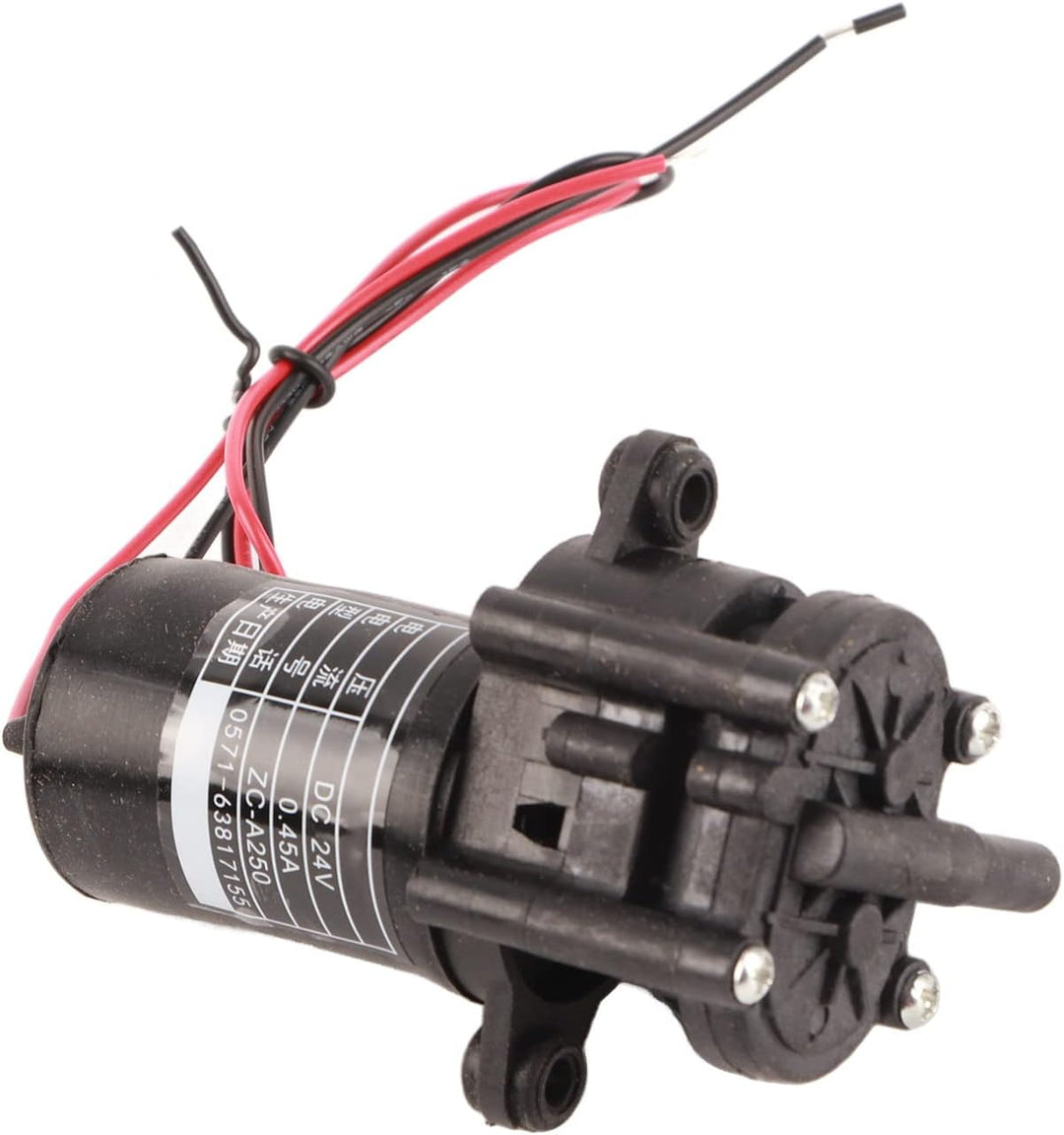 ZC-A250 DC24V Mini Wasserpumpe Zahnradpumpe aus korrosionsbeständigem Kunststoff, selbstansaugend fü