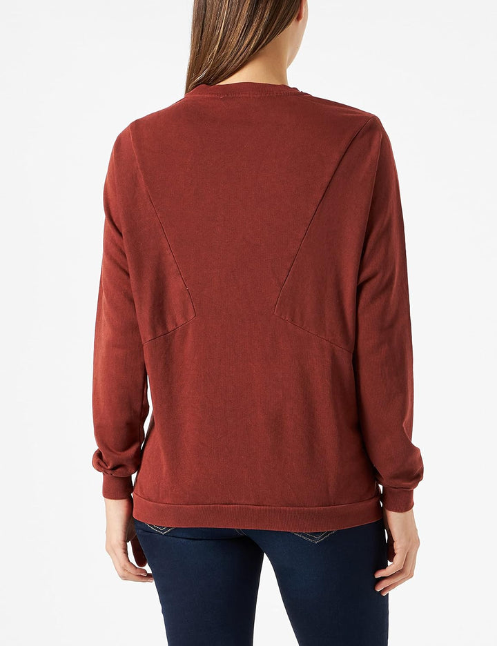Noppies Damen Pullover Ponca Nursing Long Sleeve 34 Henna - P635, 34 Henna - P635
