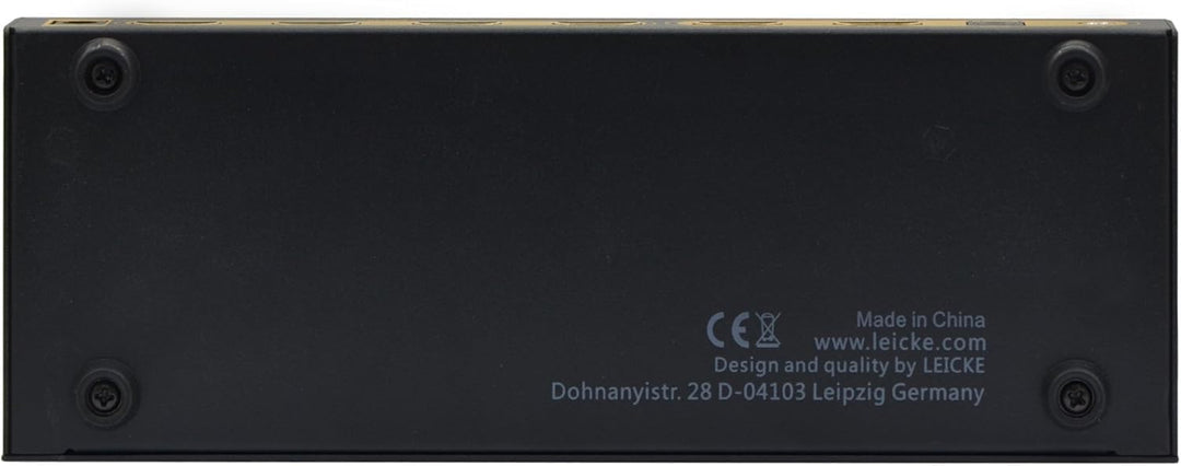 KanaaN Leicke 4K UltraHD HDMI 6x2 Matrix Switch mit Fernbedienung | 5.1 Surround SPDIF Optisch + Ste