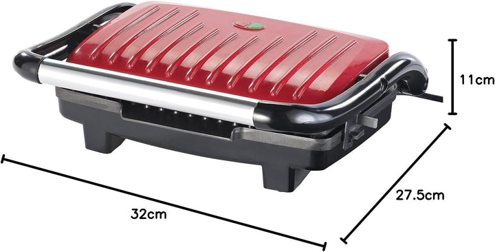 Rosenstein & Söhne Panini Toaster: Panini-, Sandwich- & Kontaktgrill CG-2510, 1.000 W (Panini Grill)