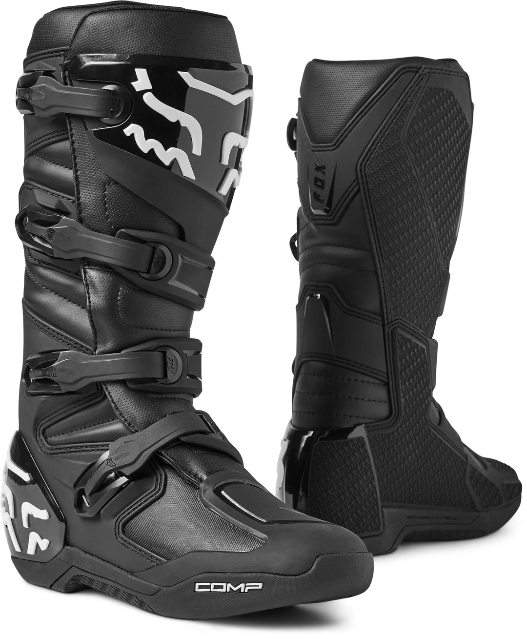 Fox Racing Unisex Fox Comp Boot Fox Comp Boot 10.5 Schwarz, 10.5 Schwarz