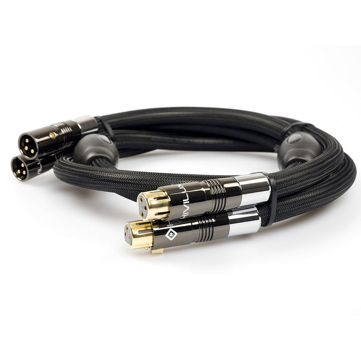 HiViLux Referenz HIFI Balanced/NF/XLR-Kabel OCC/SCC Ø=14mm Stereopaar (3.0m Paar), 3.0m Paar