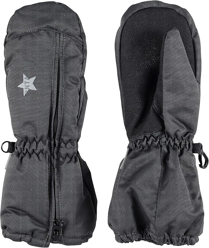 Sterntaler Stulpen-Handschuhe mit mittigem Reissverschluss 2 Eisengrau, 2 Eisengrau