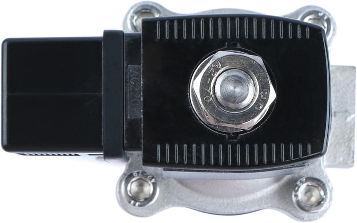 U.S. Solid Solenoid Valve Magnetventil Edelstahl G 1/2" 24V DC Normal geschlossen NC 0-10 bar, venti