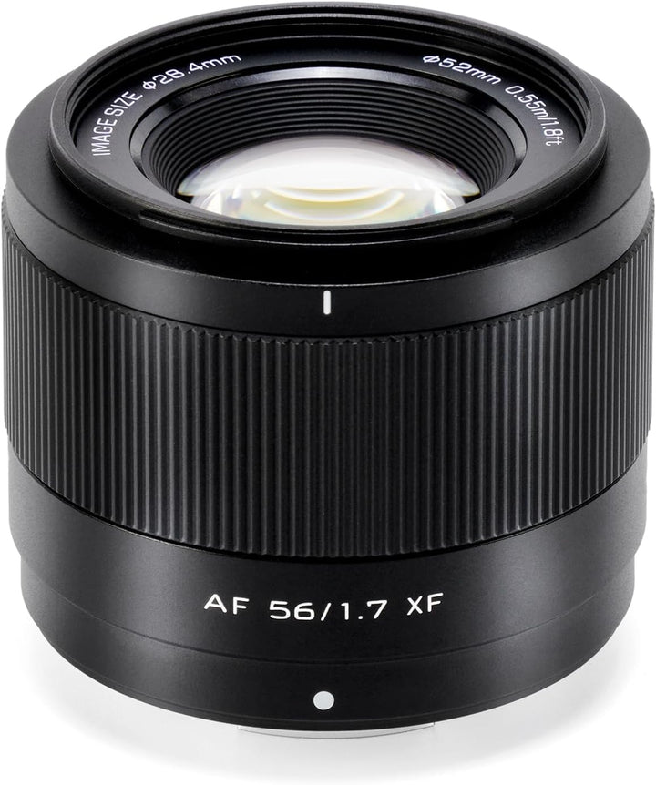 VILTROX 56mm f1.7 XF, 56mm f/1.7 X-Mount APS-C AF Objektiv für Fuji x Mount, Standard Prime Objektiv