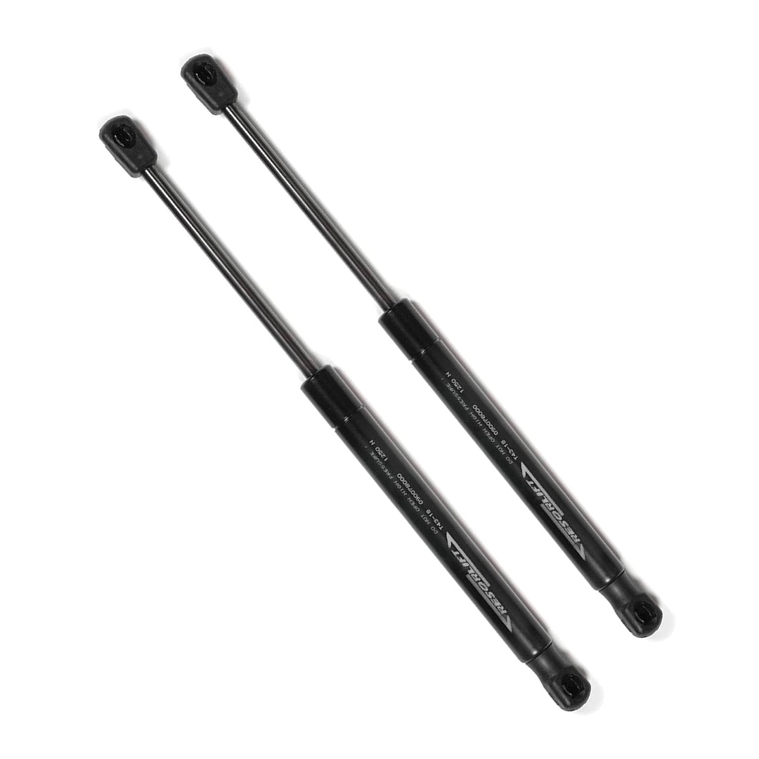 Set mit 2 Gasfedern oder Stossdämpfern für Bettkasten 900N Kugel-Clip - Ideal für Bettkasten 105 cm