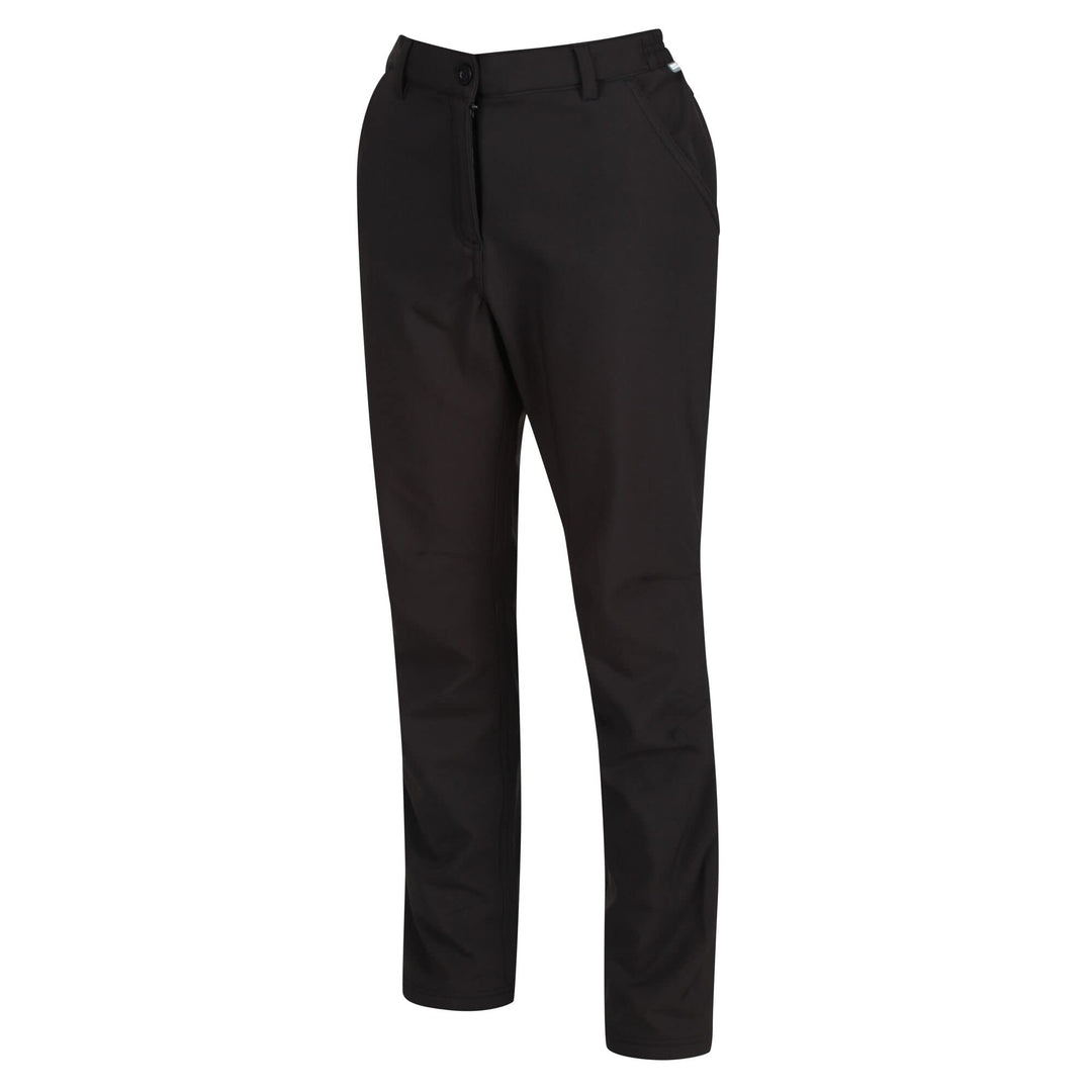Regatta Damen Anzughose Fenton Water Repellent and Wind Resistant Softshell Long Leg Size 20 Schwarz