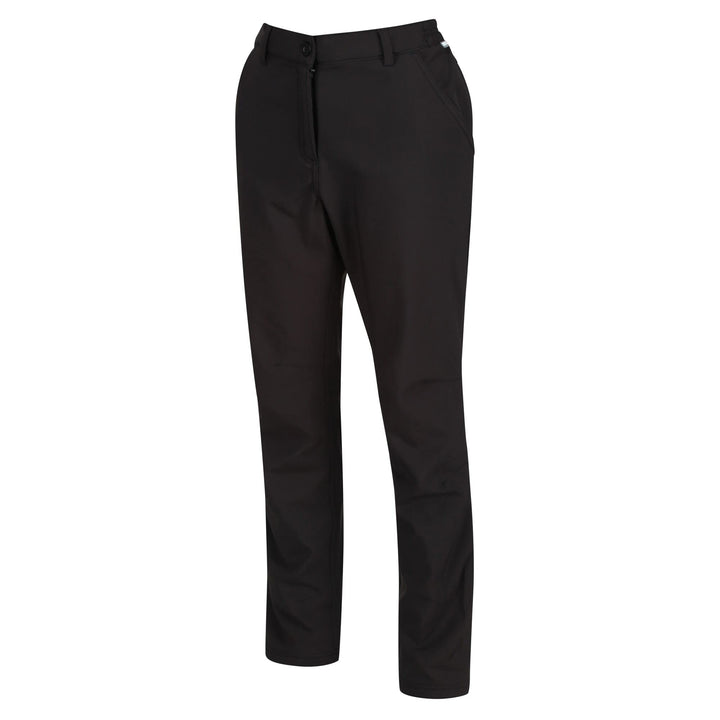 Regatta Damen Anzughose Fenton Water Repellent and Wind Resistant Softshell Long Leg Size 20 Schwarz