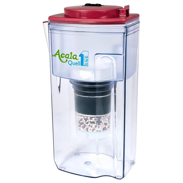 Wasserfilter AcalaQuell® One | Himbeere | Aktivkohle Wasserfilter | Höchste Filterleistung - mehrsch