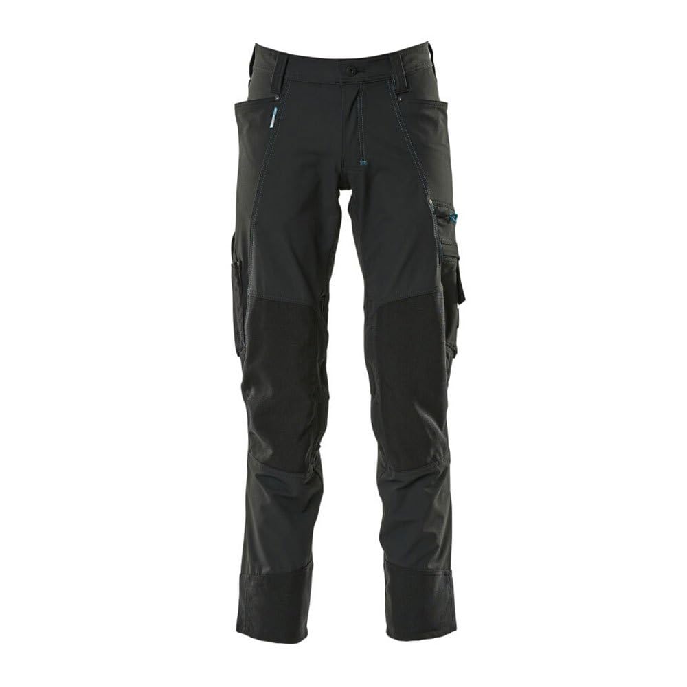 Mascot 17179-311 Bundhose "Stretch" - Advanced, Schwarz, 82C66 66 Schwarz, 66 Schwarz