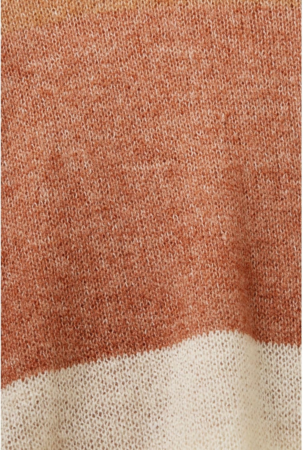 ESPRIT Pullover im Colorblock-Design, Wollmix