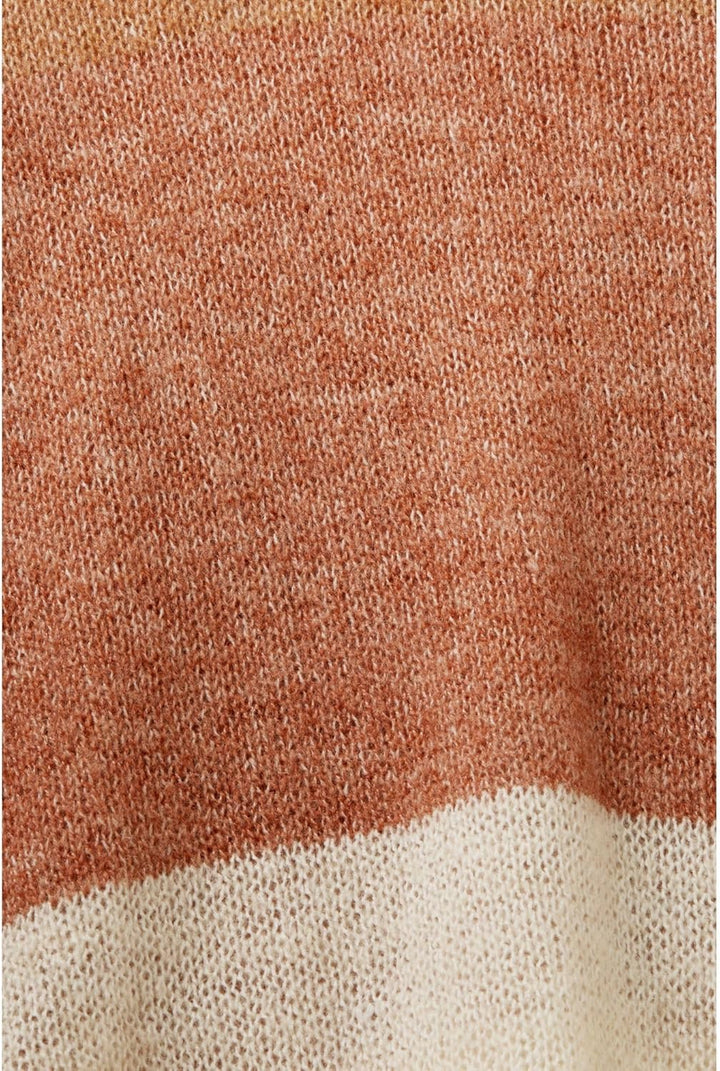 ESPRIT Pullover im Colorblock-Design, Wollmix