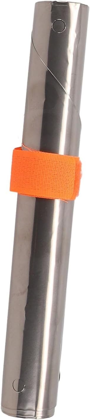 Tragbarer Titan-Windschutz, Magnetverschluss, höhenverstellbar, einfache Lagerung (19 cm), 19 cm
